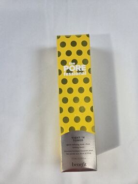 Benefit POREfessional Tight N Toned AHA PHA Pore Refining Toning Foam 4.5oz